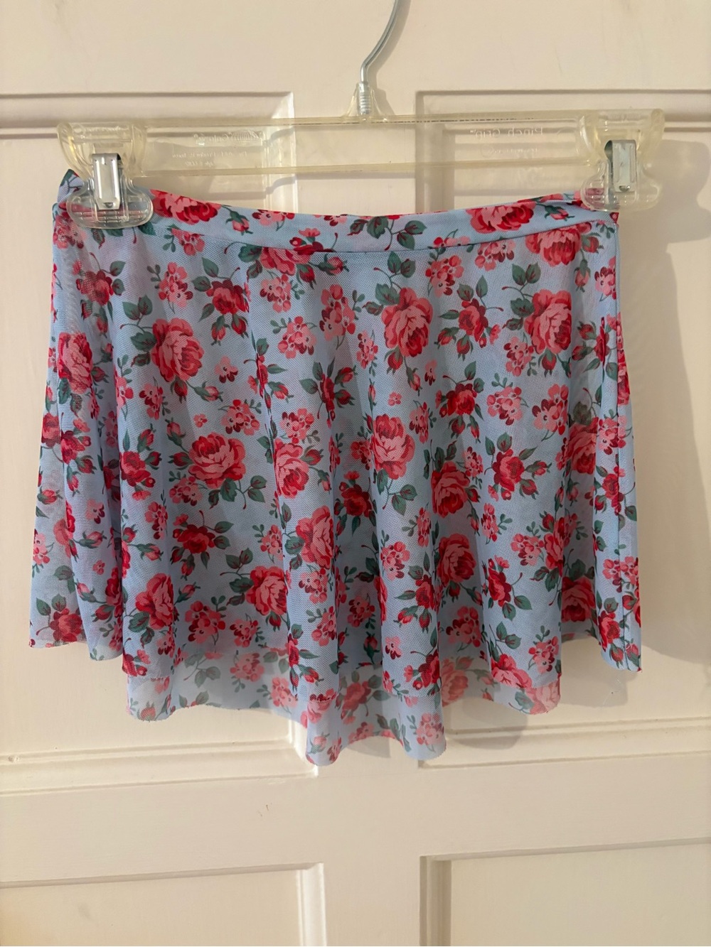 Elegant floral ballet skirt